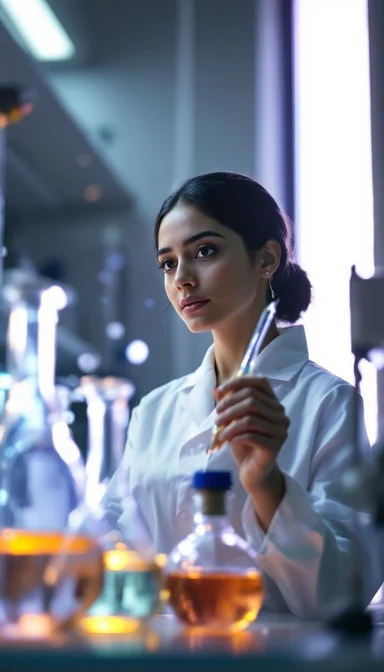 laboratory research stockcake