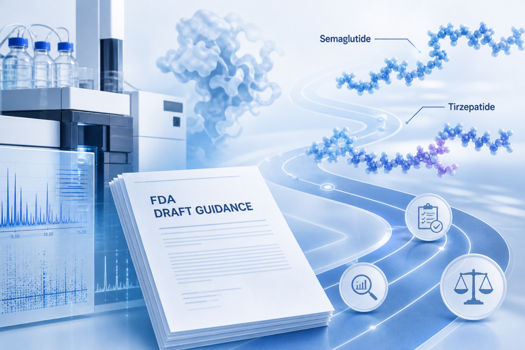 FDA generic peptide guidance covering semaglutide and tirzepatide development