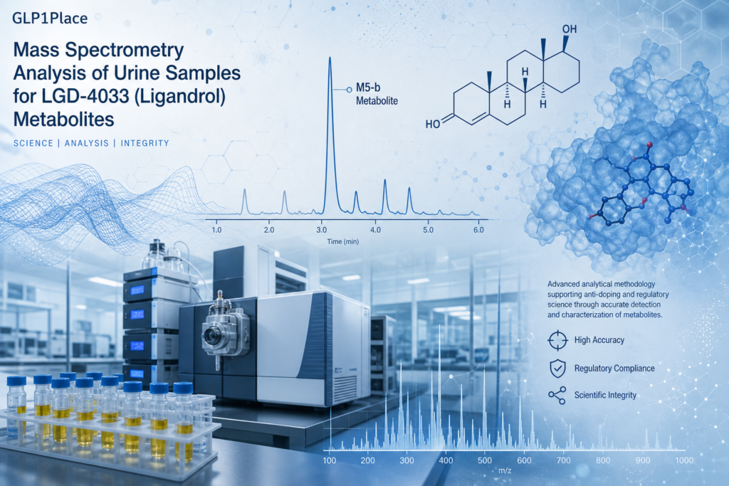 Laboratory analysis of LGD-4033 ligandrol metabolite detection using mass spectrometry