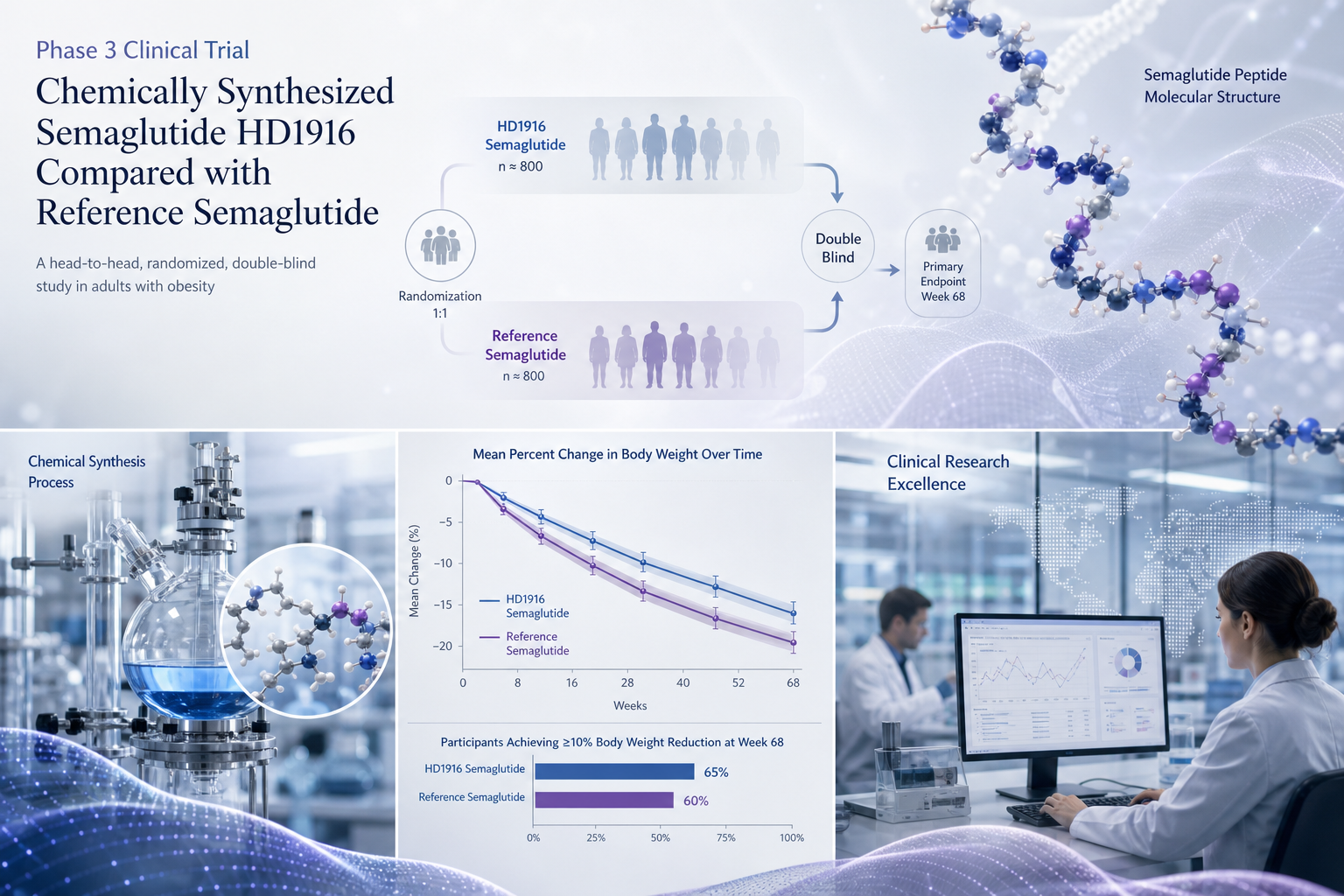 HD1916 Semaglutide Trial: What Phase 3 Results Mean